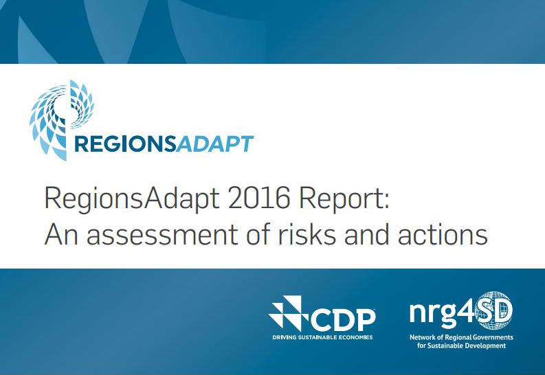 RegionsAdapt 2016 Report: an assessment of risks and actions