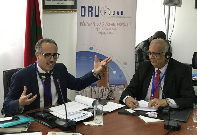 Buró Ejecutivo de ORU Fogar en Rabat, Marruecos