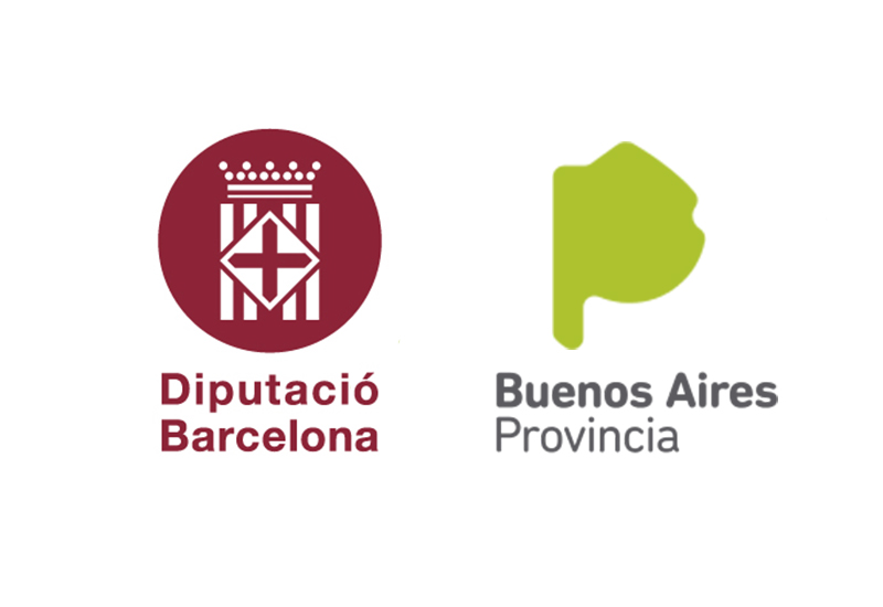 Logos Diputació de Barcelona y Provincia de Buenos Aires