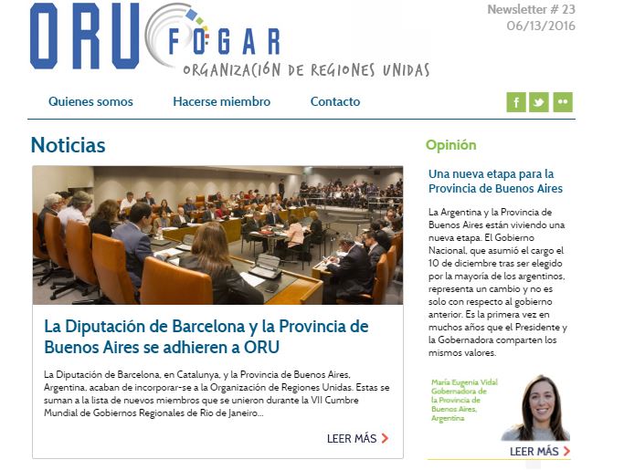 Newsletter nº23 ORU Fogar