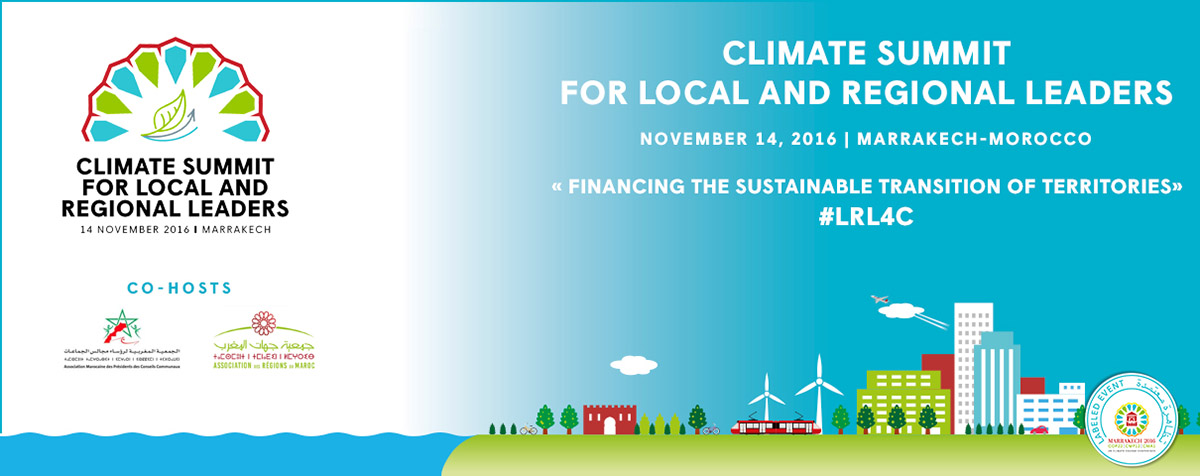 Cumbre sobre el Clima para Líderes Locales y Regionales