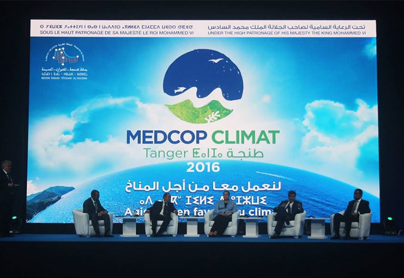 Foro medirerráneo MEDCOP22 en Tánger, Marruecos