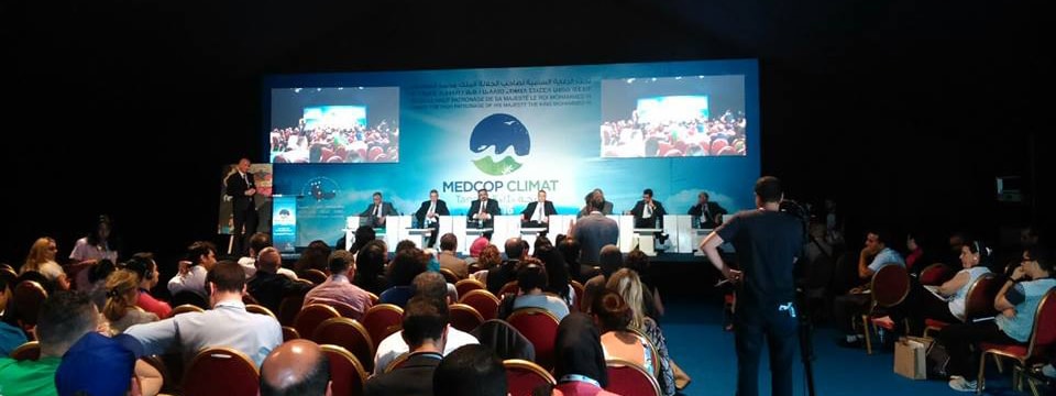 Foro medirerráneo MEDCOP22 en Tánger, Marruecos